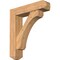 Ekena Millwork Legacy Craftsman Smooth Bracket w/ Offset Brace, Western Red Cedar, 7 1/2"W x 32"D x 36"H BKT0806X32X36LEC04SWR - alternate 1